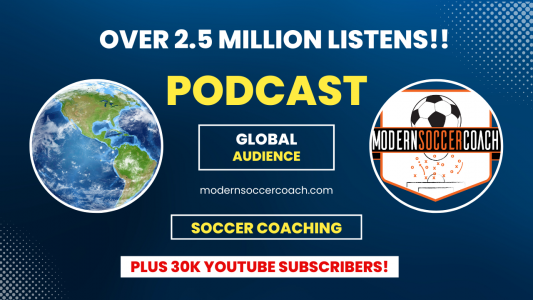 Over 2.5 Million Listens: Worldwide Soccer Coach Community
